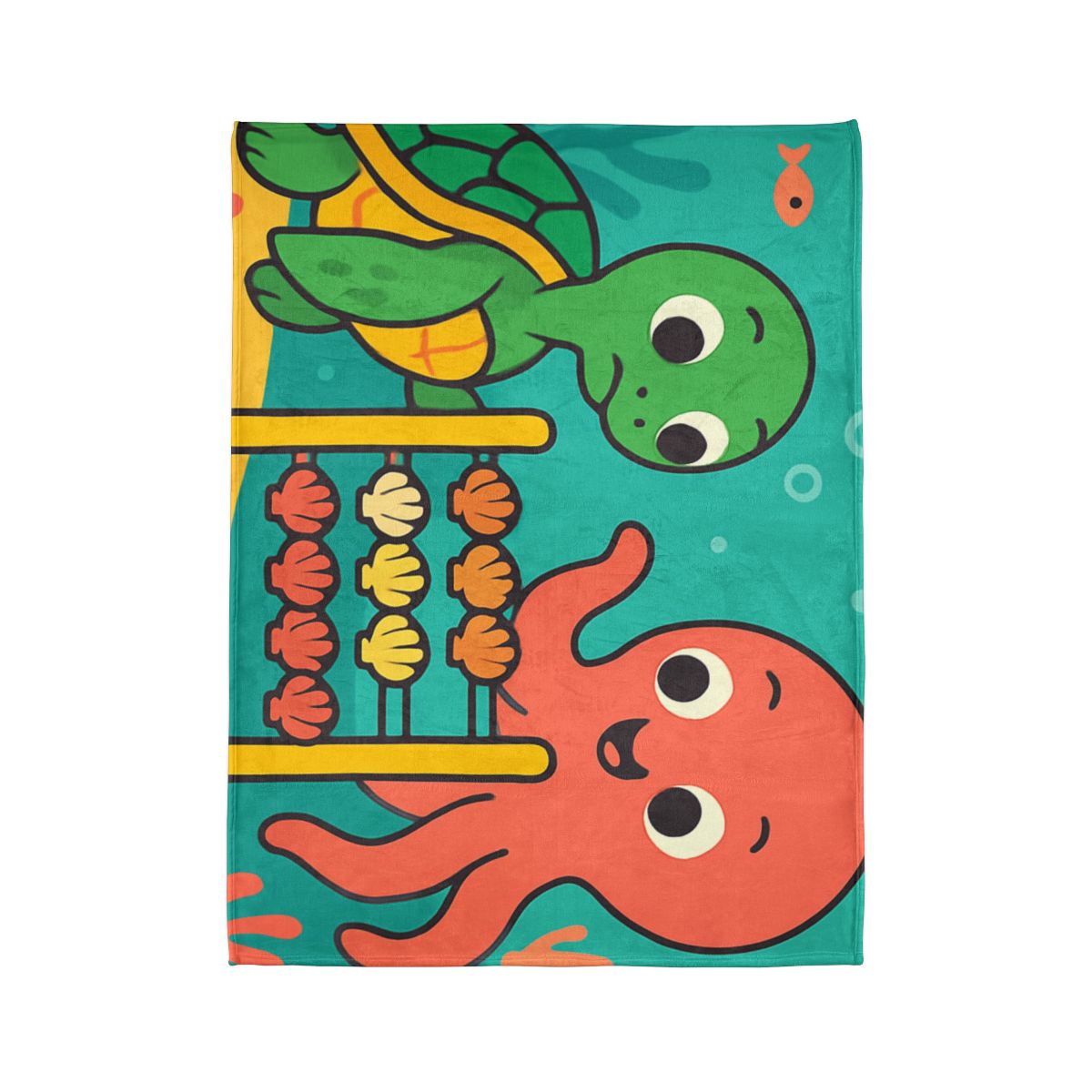 Coral Reef Codebreakers soft fleece blankets
