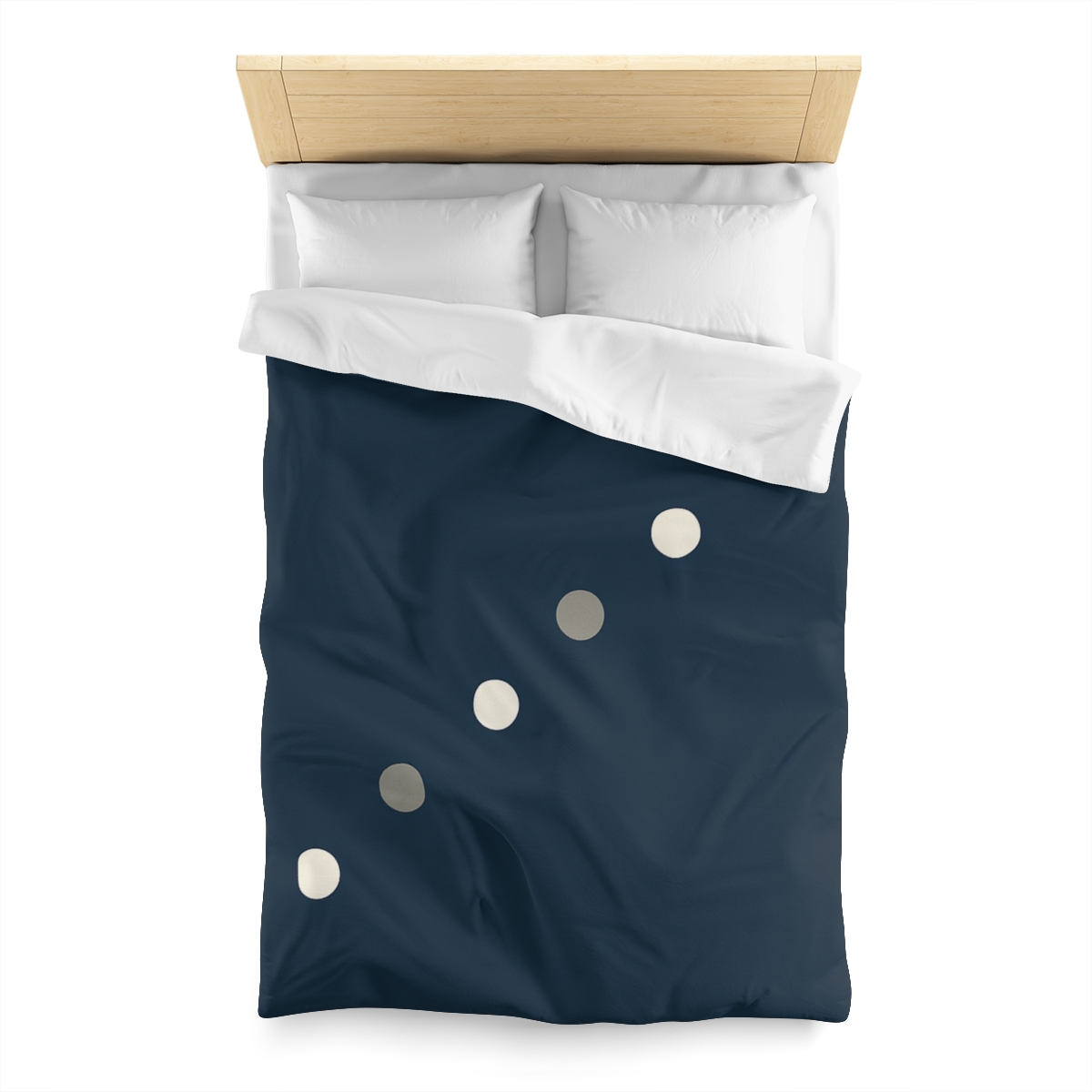 Diagonal Dot Ladder designer printed duvets