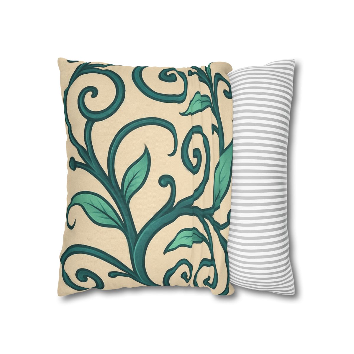 Curling Tendril Frieze custom pillow cases