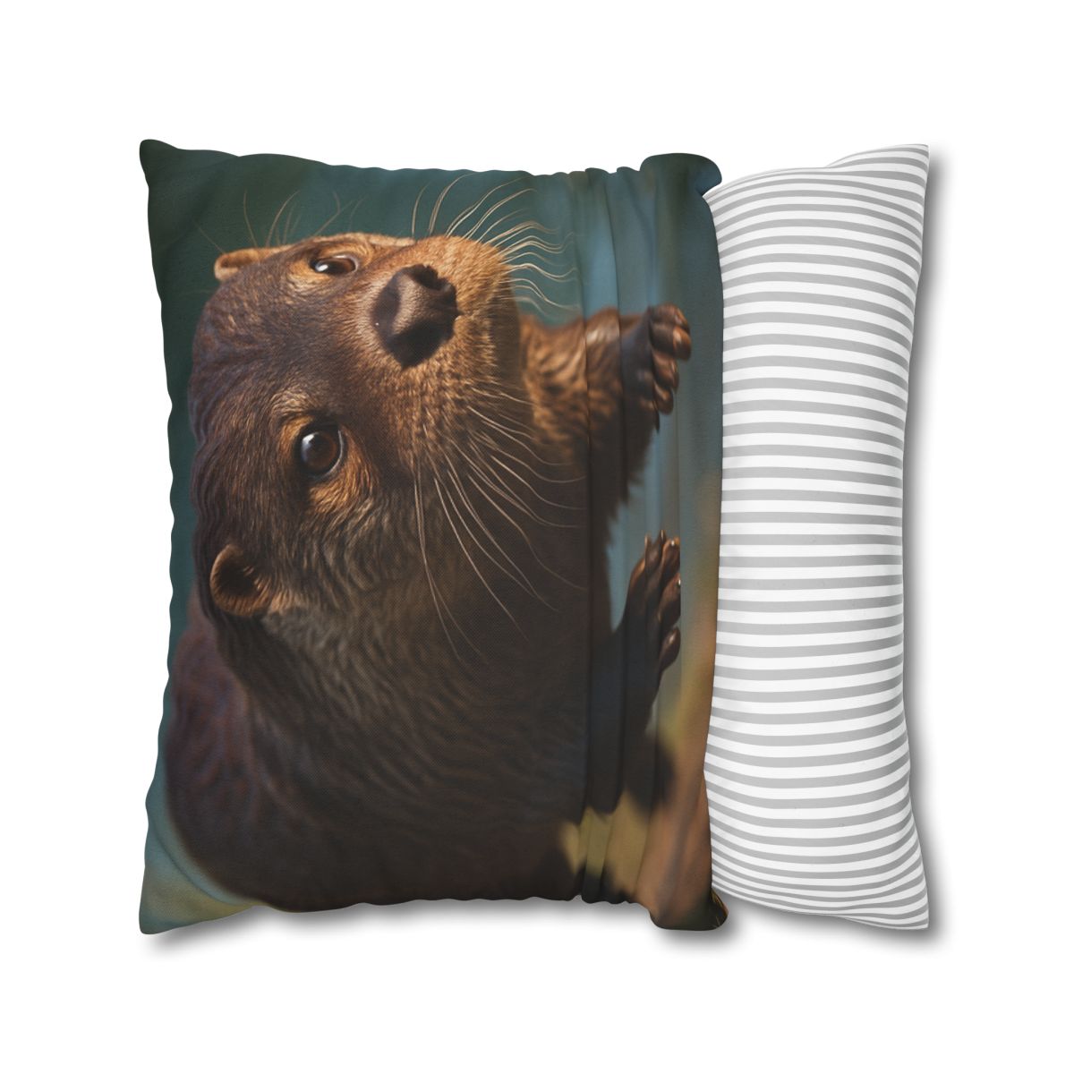 River Sprinter River Otter personalized pillow covers