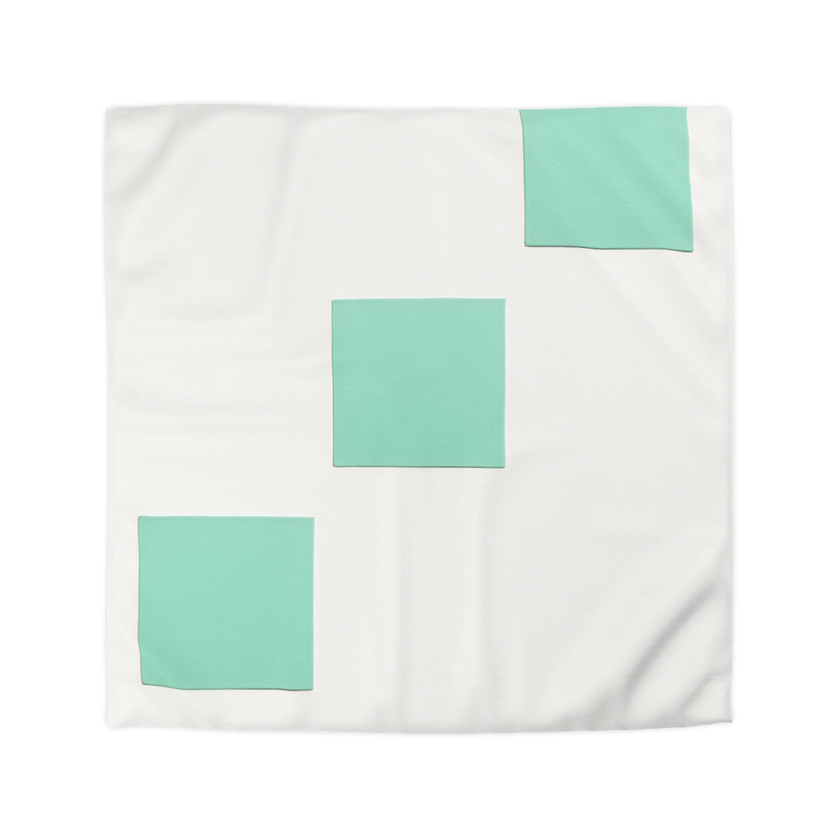 Offset Square Ladder Motif warm winter duvets