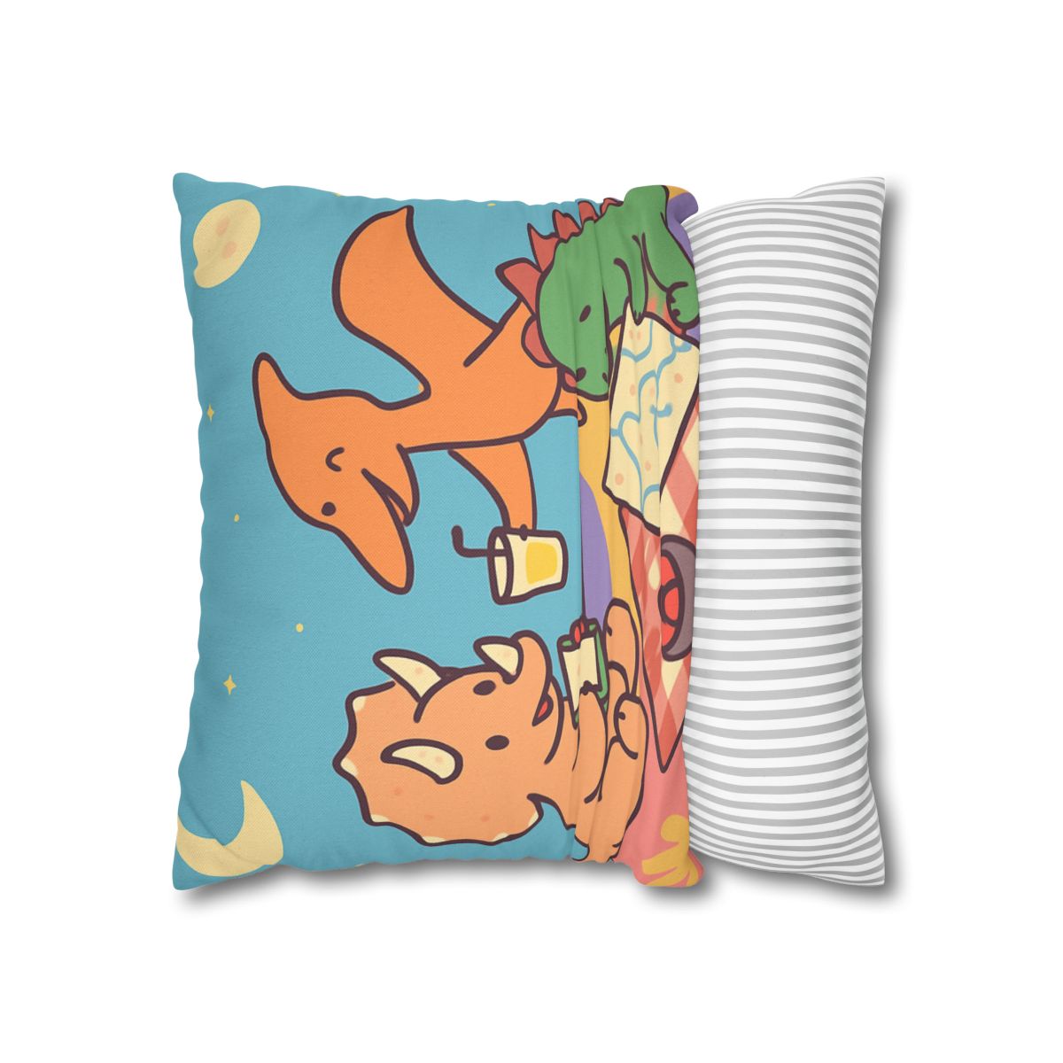 Planet Picnic With Dinosaurs custom pillow cases