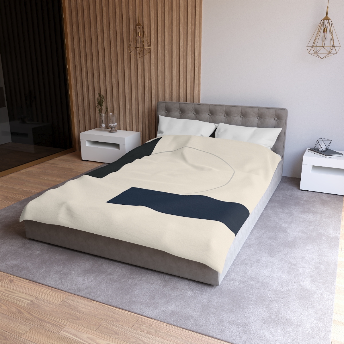 Offset Rectangle Orbit duvets for gifts