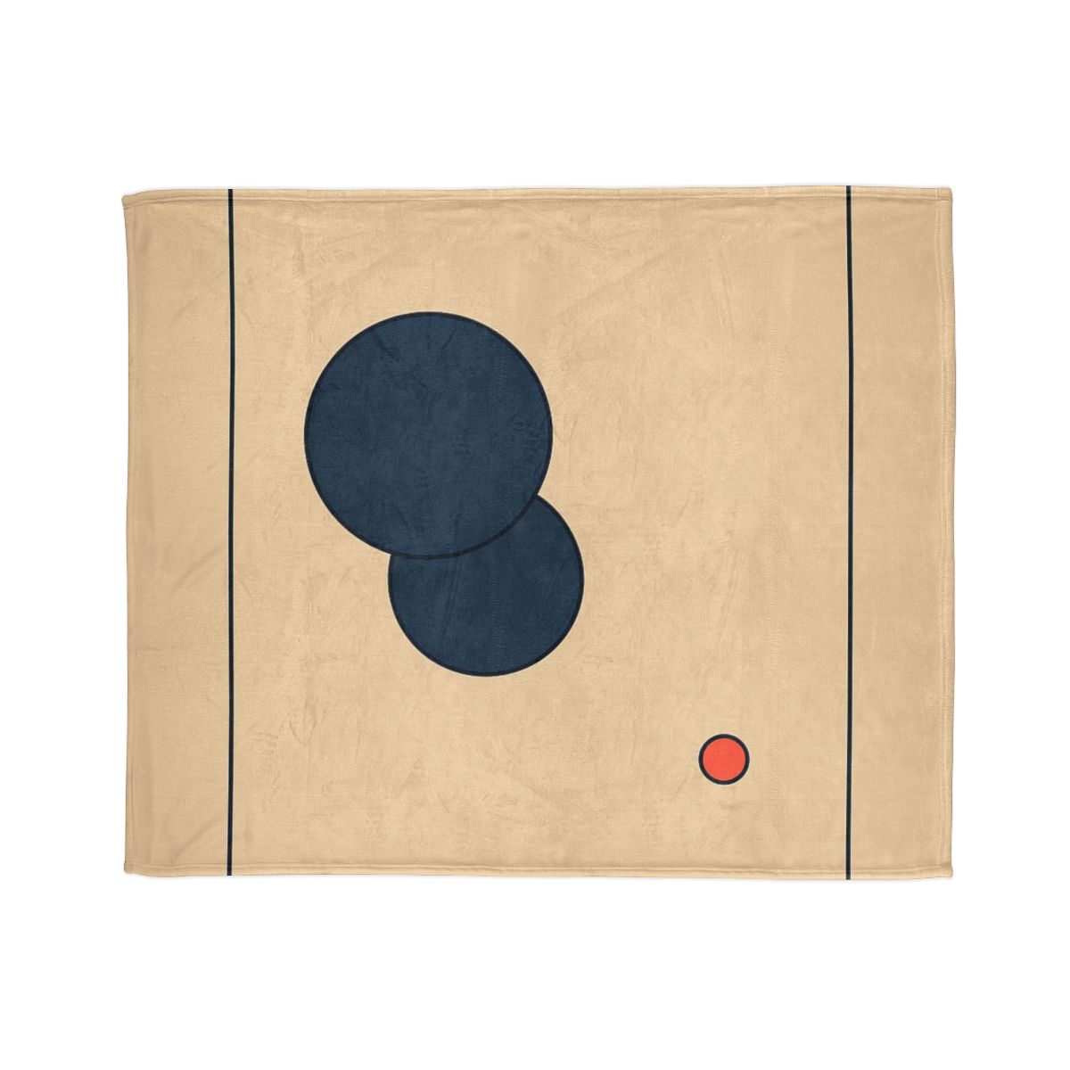 Offset Frame With Two Quiet Discs personalized cozy blankets