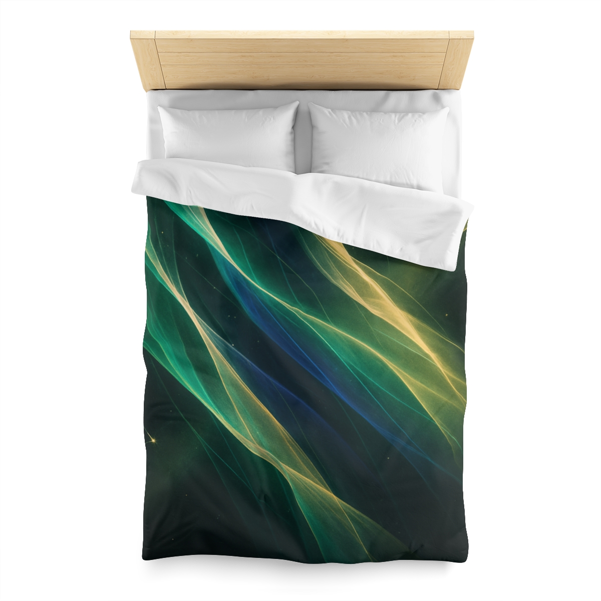 Veil Of Quantum Aurora stylish duvet covers