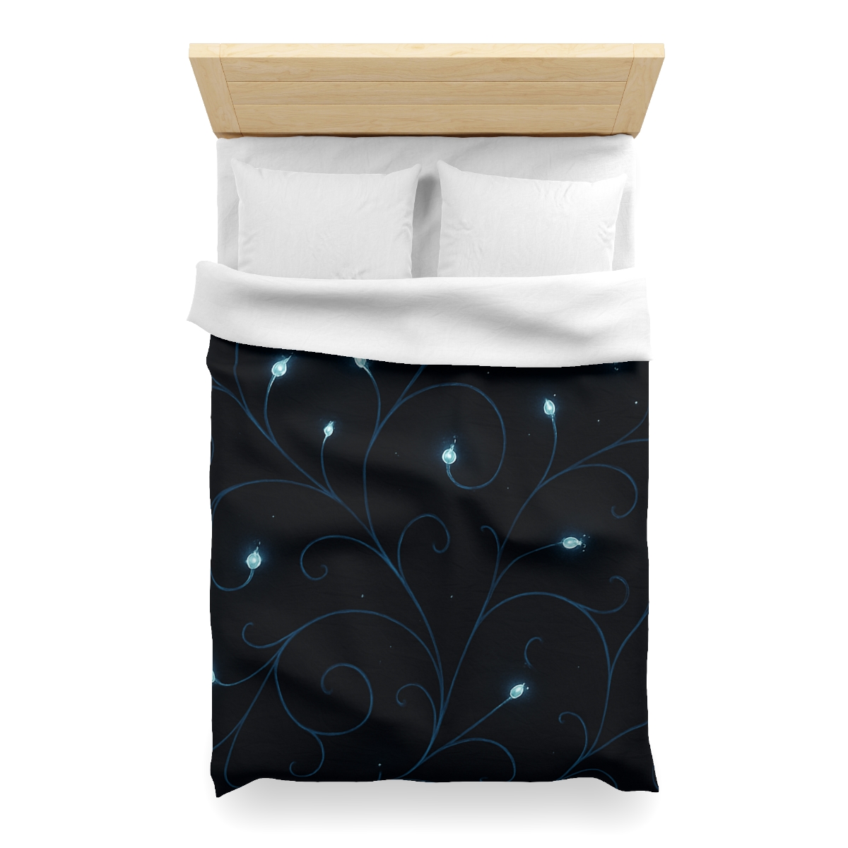 Starlit Vine Constellation personalized bedding duvets