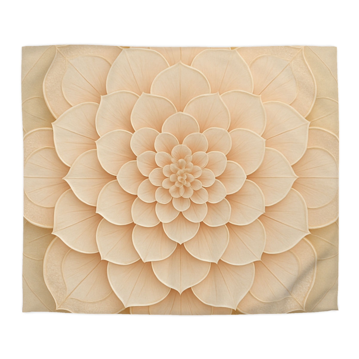 Petal Mosaic Halo designer printed duvets