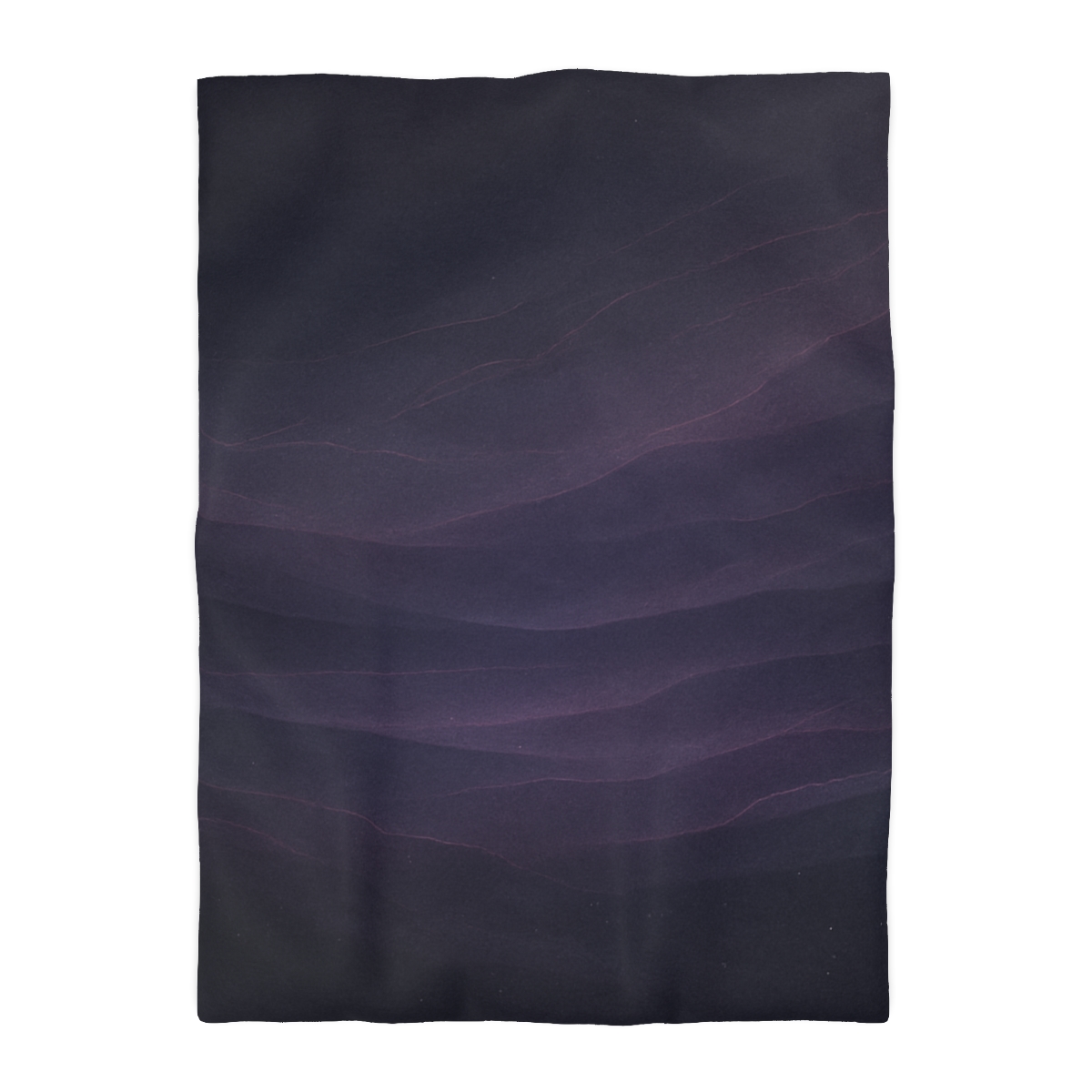 Dark Energy Gradient Veil designer printed duvets