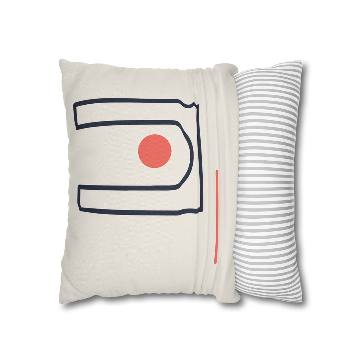 Orbit Gap Rectangles designer print pillow cases
