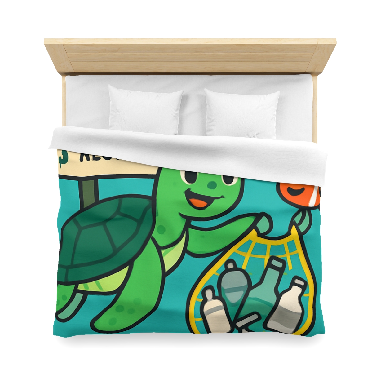 Coral Reef Recycling Rangers custom duvets