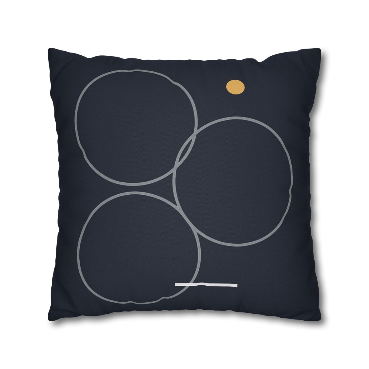Three Rings With Shared Tangent Bar unique gift pillow cases