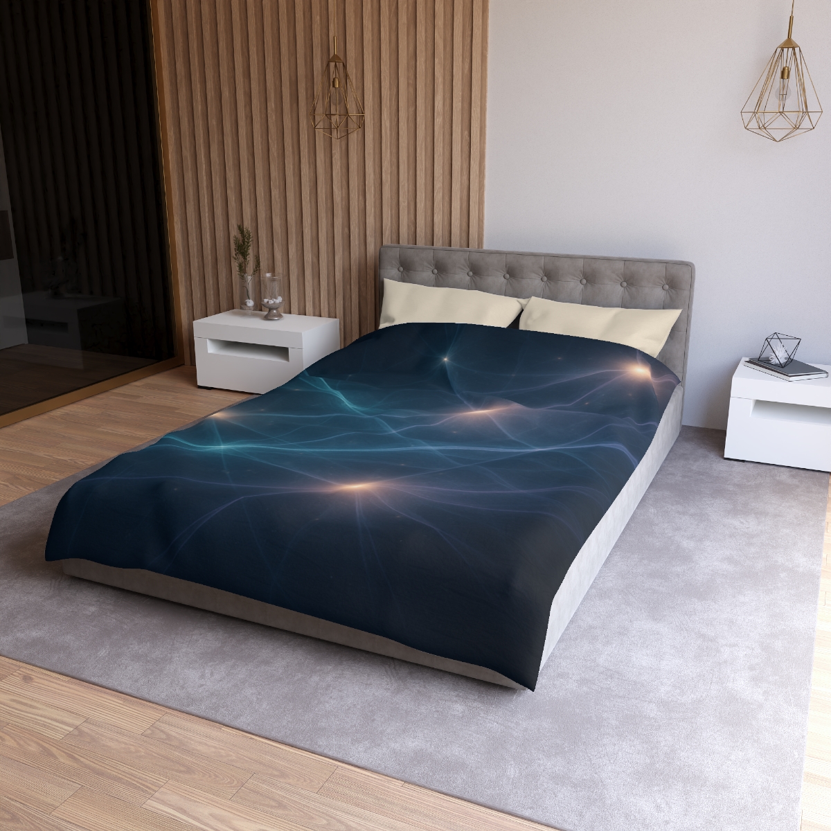 Luminous Web Filament soft comforter duvets