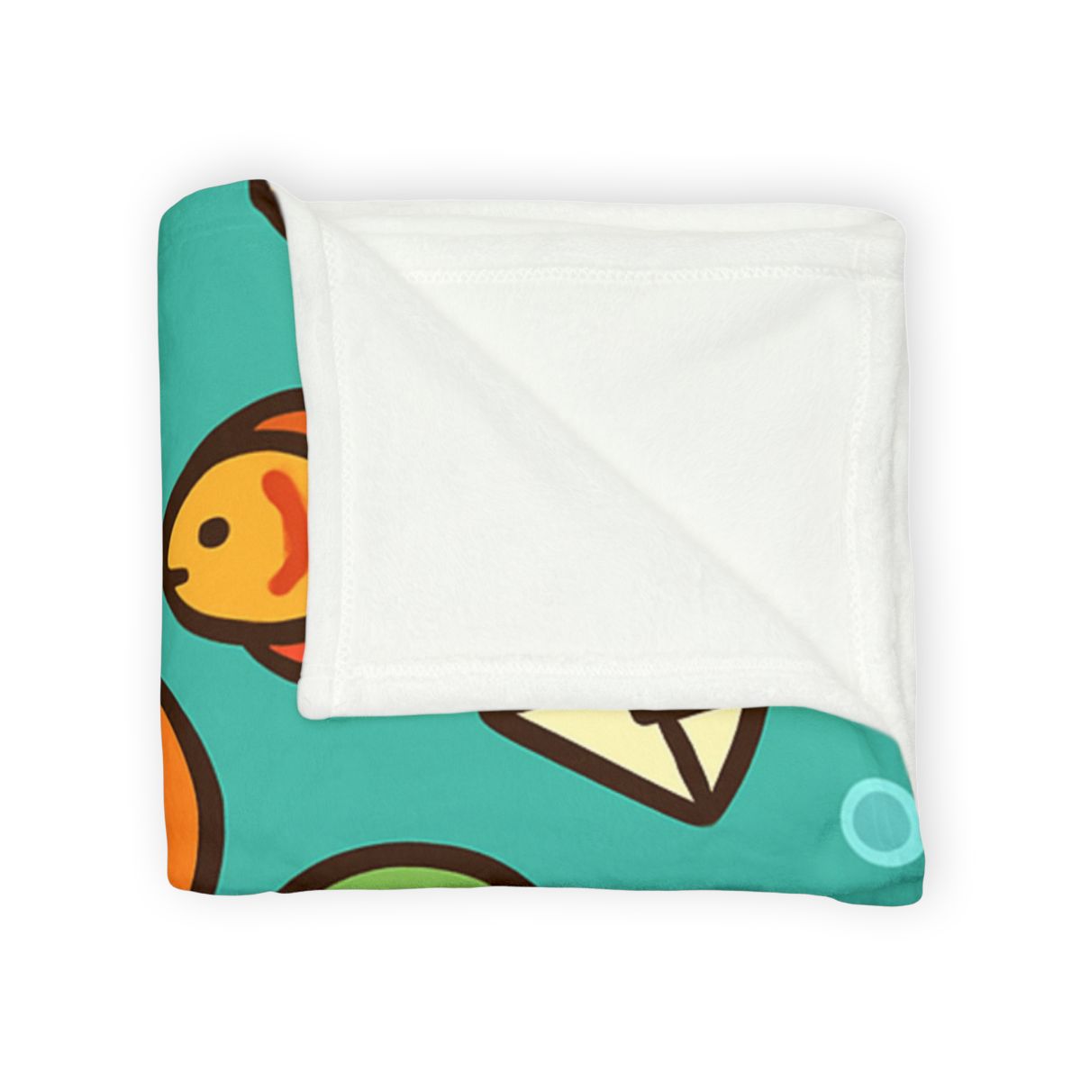 Coral Reef Post Office With Turtle Mail Carrier unique gift blanketscustom blankets