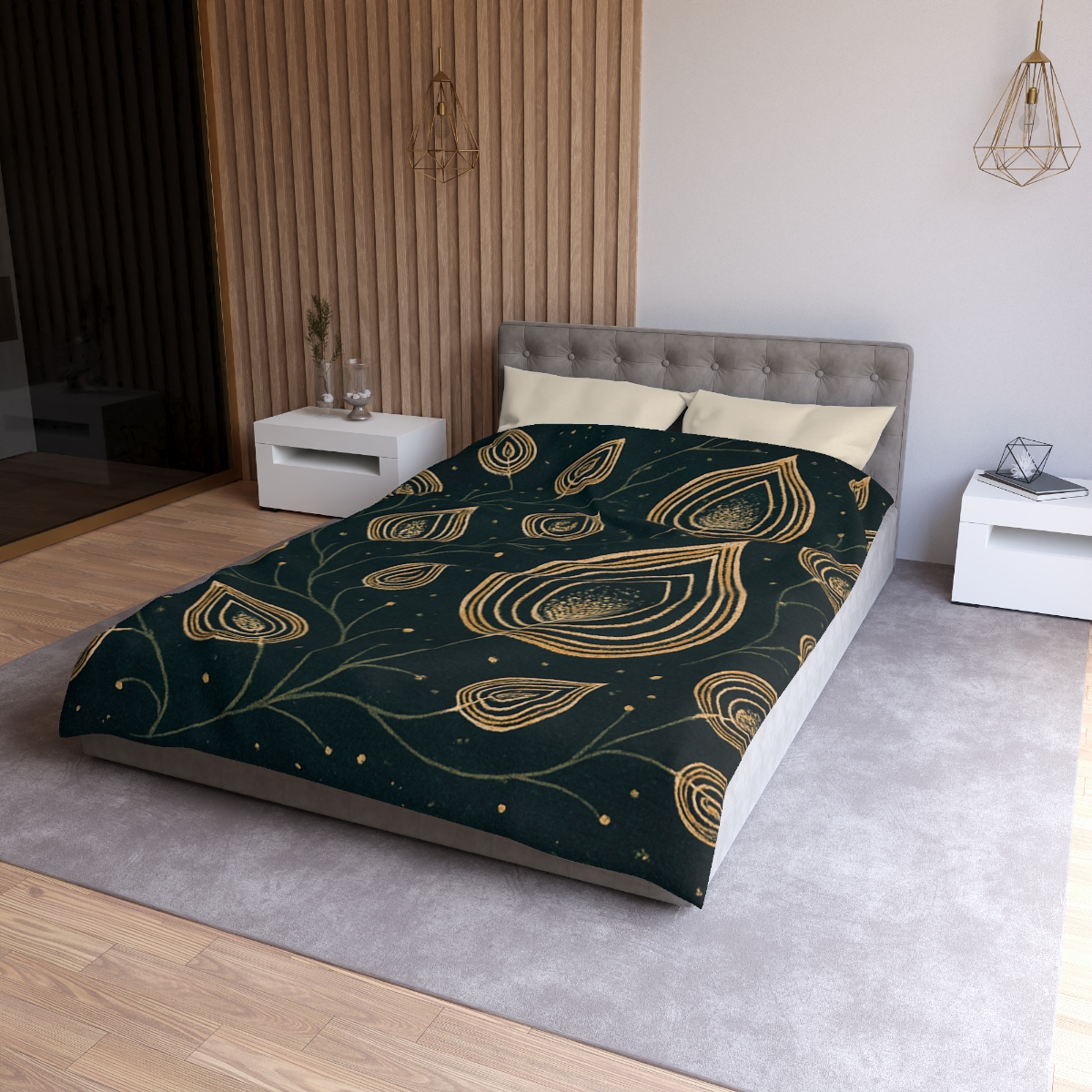Seed Pod Constellation personalized bedding duvets