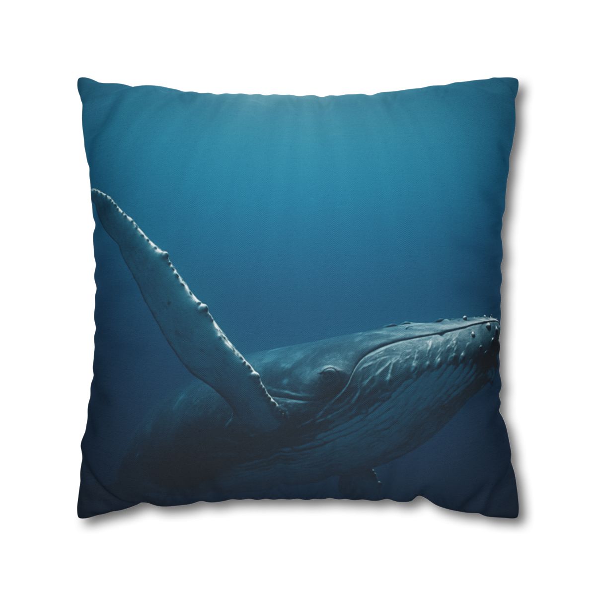 Nebula Dive Humpback Whale soft cotton pillow cases