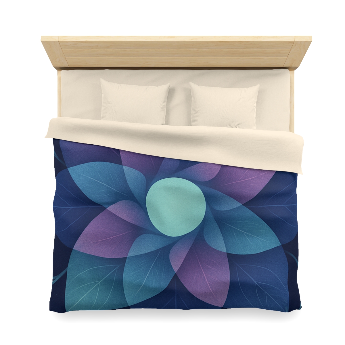 Petal Aperture Kaleidoscope stylish duvet covers