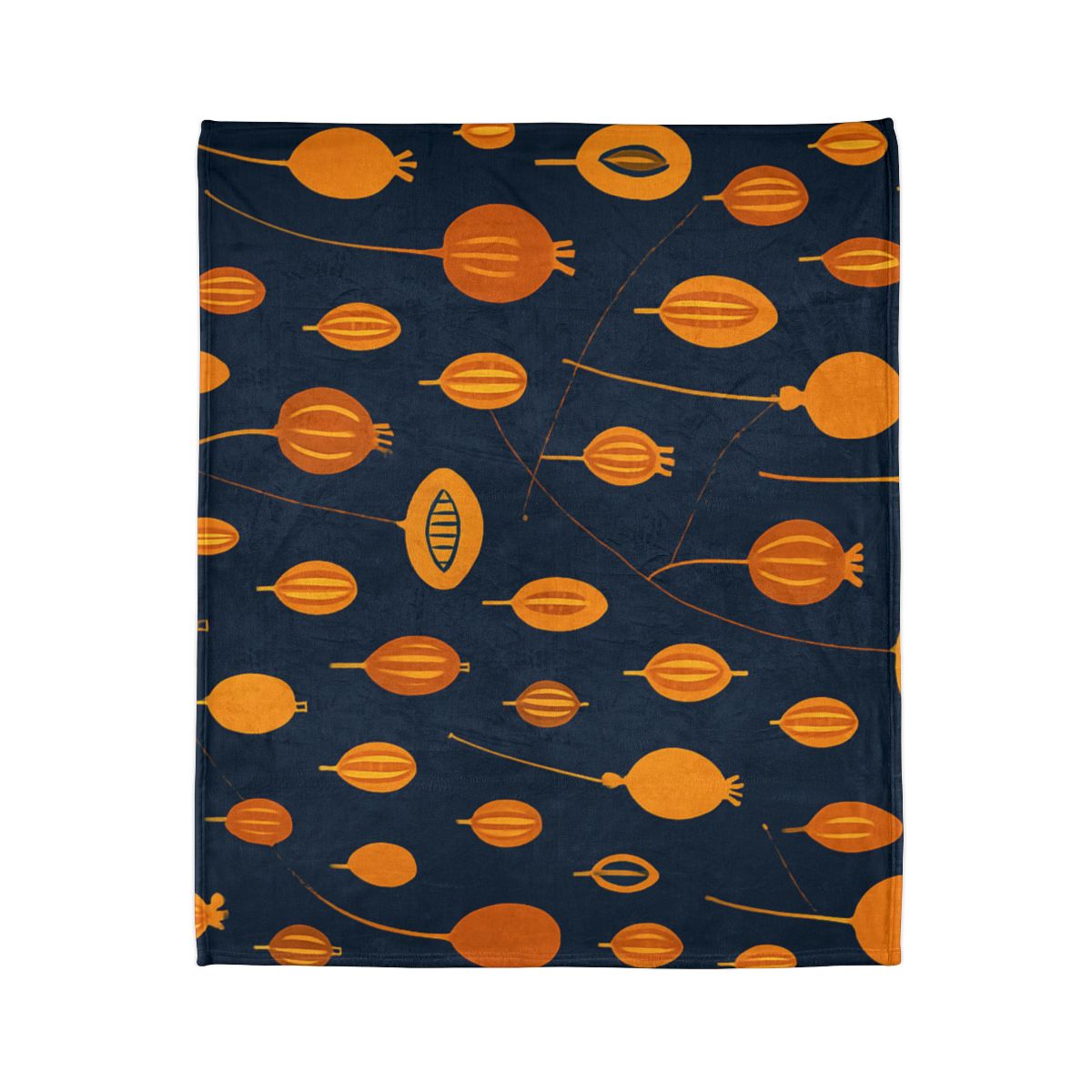 Seed Pod Constellation soft fleece blankets