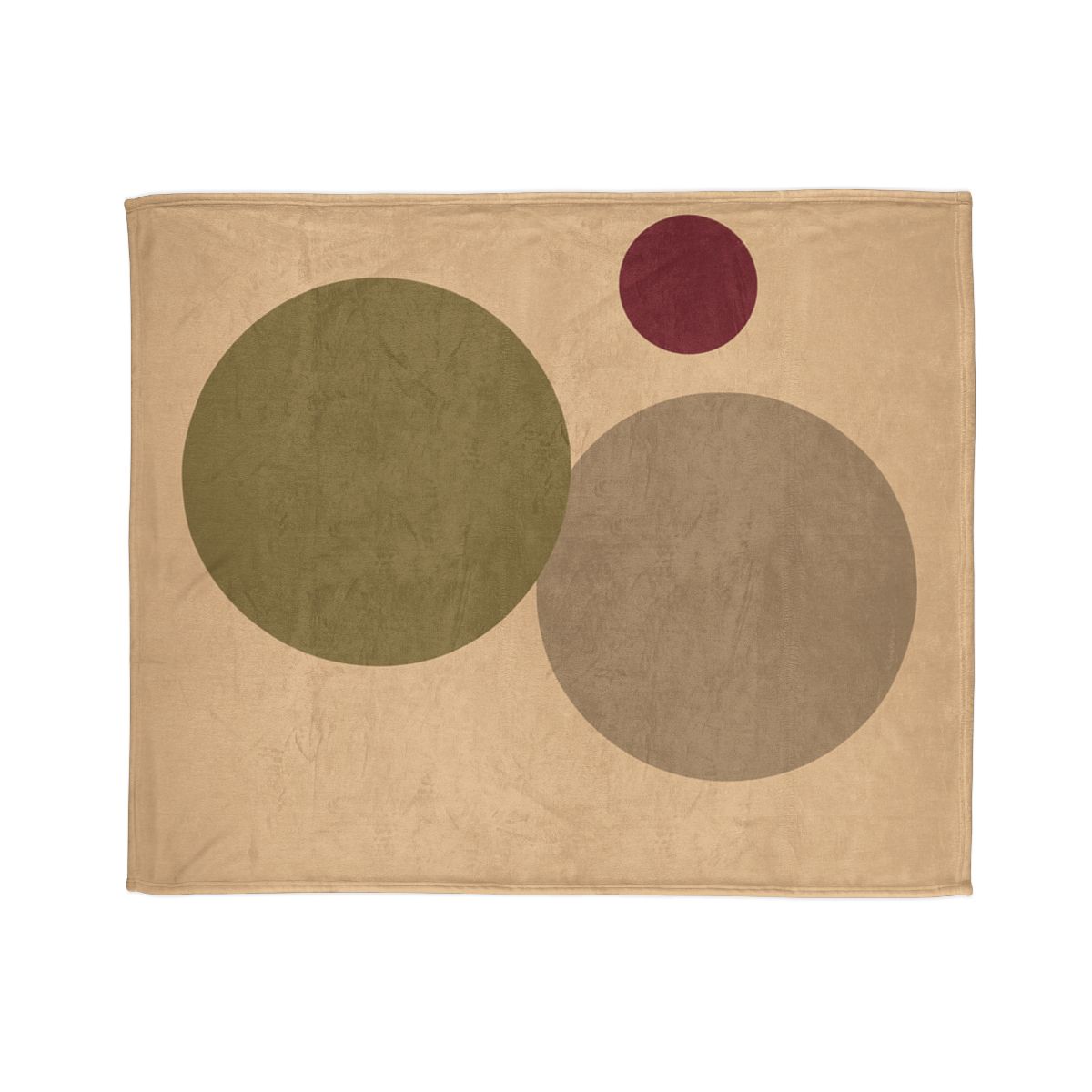 Three Circles With Shared Edge personalized cozy blankets