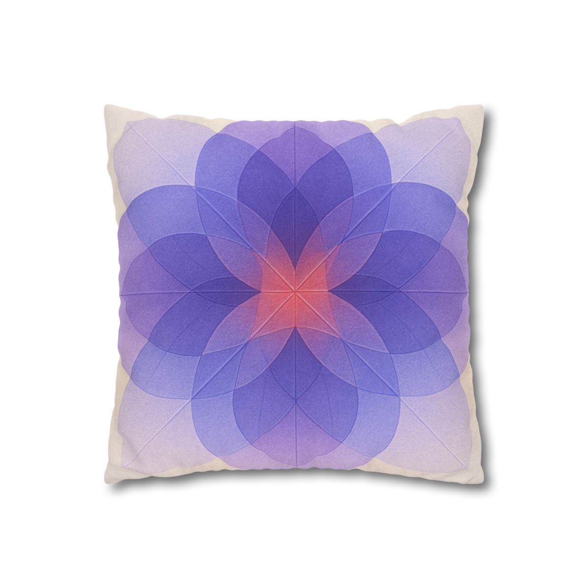 Petal Prism Overlap custom pillow cases