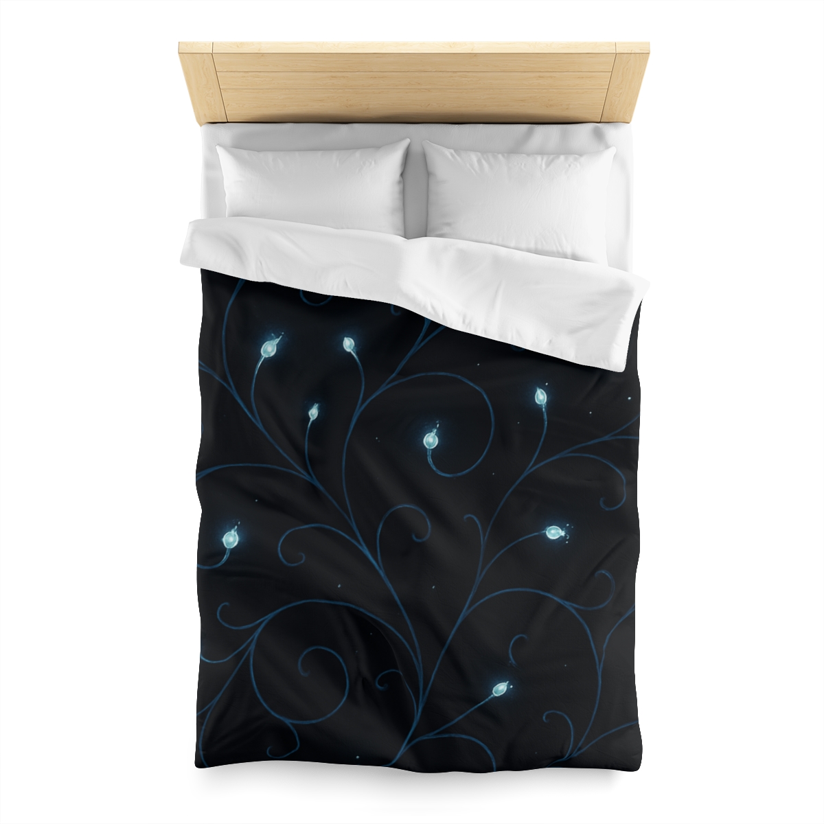 Starlit Vine Constellation personalized bedding duvets