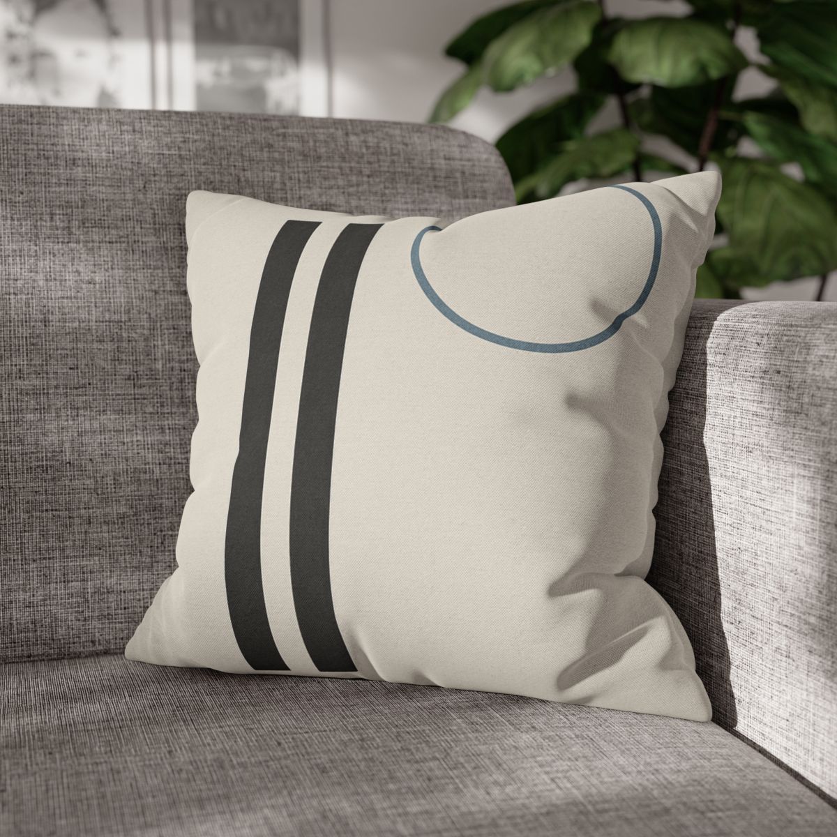 Split Column And Floating Ring designer print pillow cases