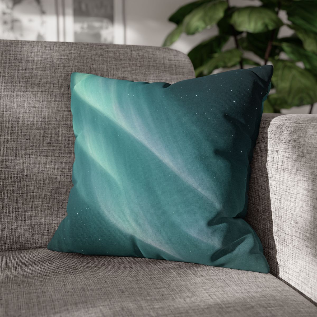 Aurora Veil Star Tides personalized pillow covers