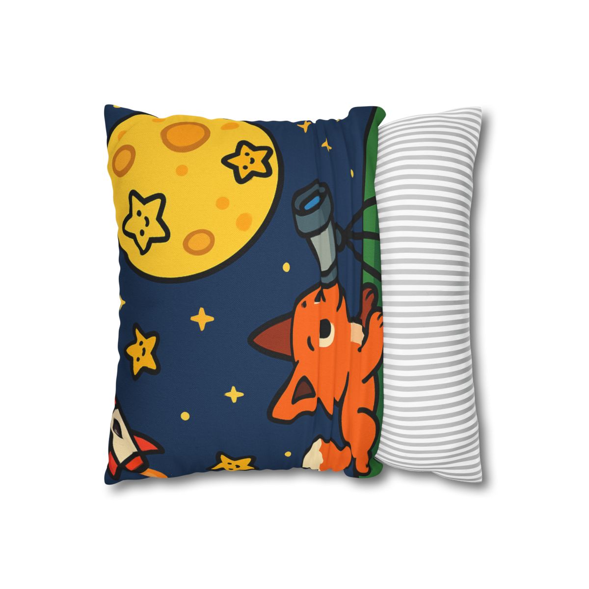 Stargazer Fox In The Moon Meadow unique gift pillow cases