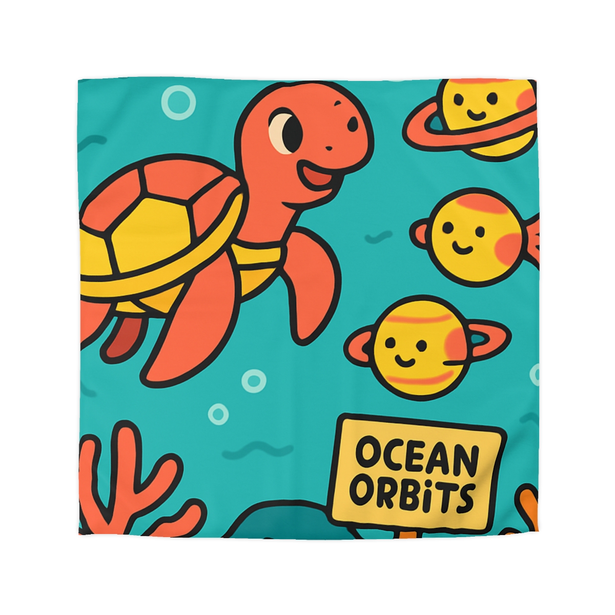 Coral Reef Planet Parade duvets for gifts