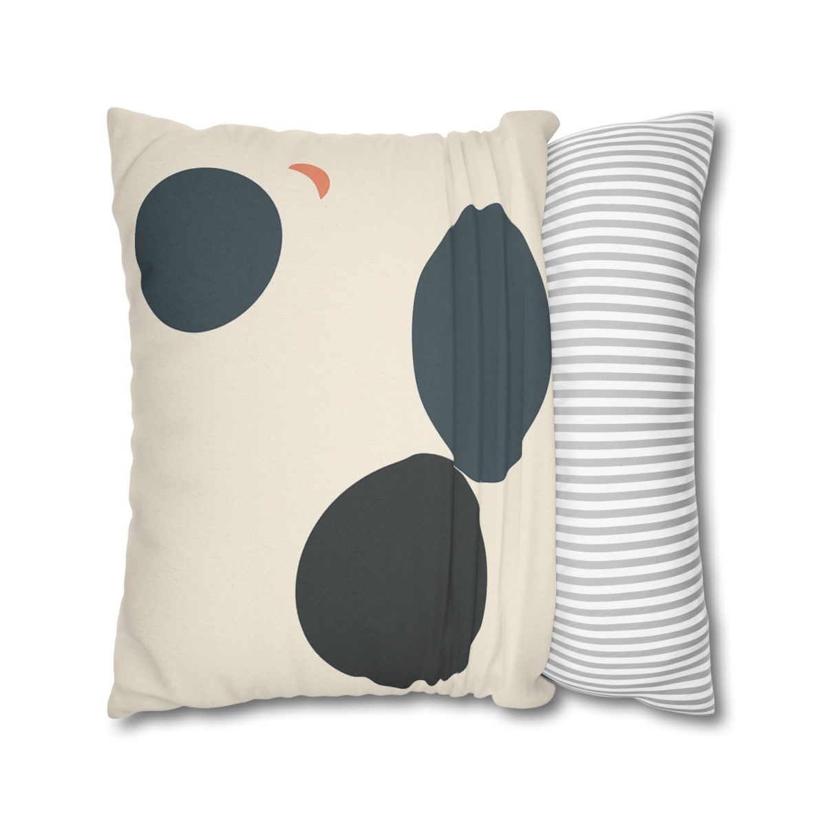 Three Circles With Shared Edge personalized pillow covers