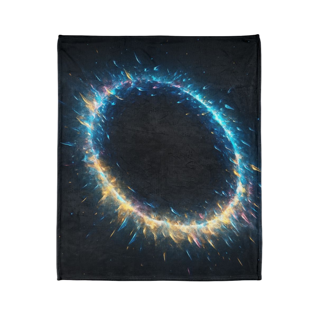 Prismatic Singularity Halo designer printed blankets