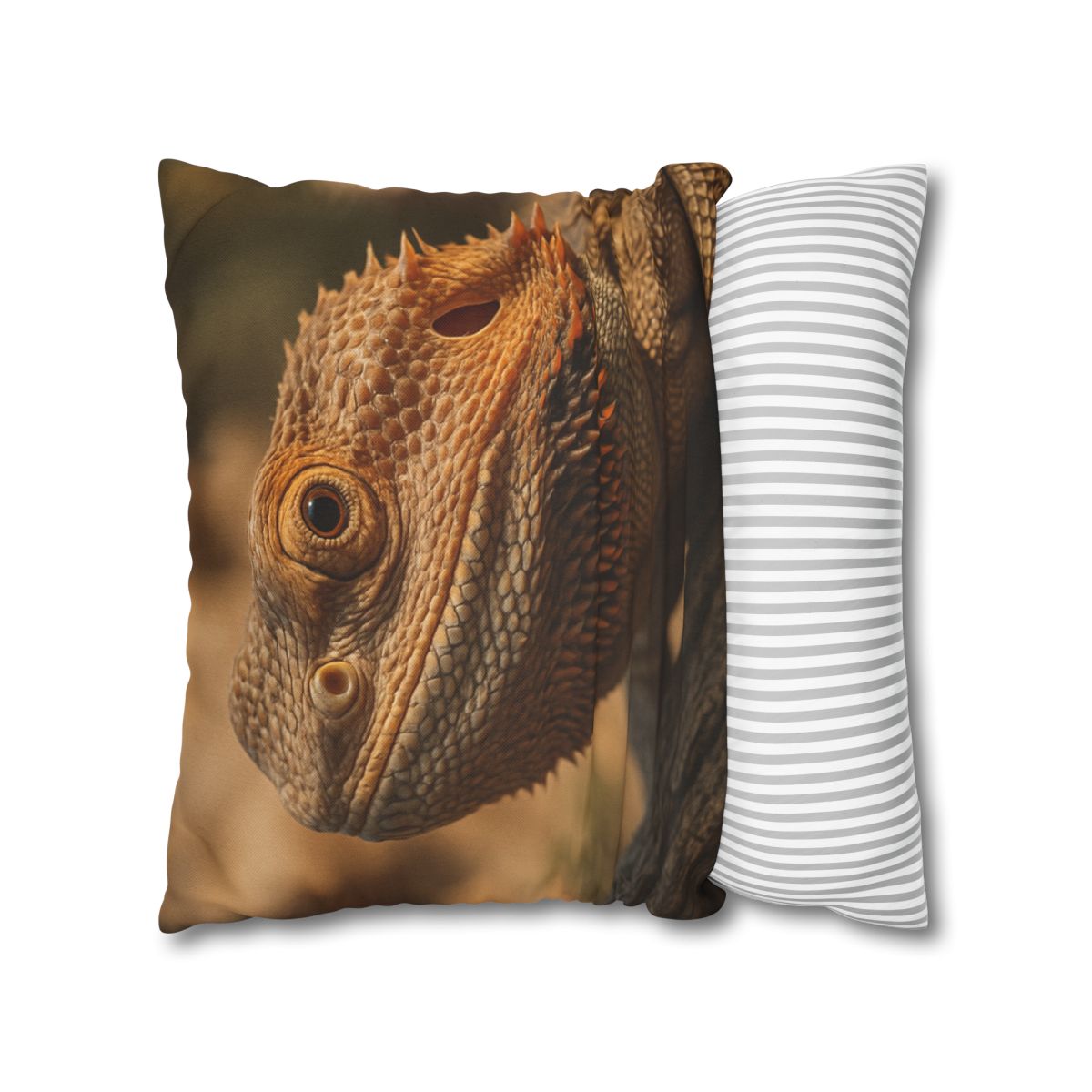 Ember Crest Bearded Dragon comfortable bedding pillow covers
