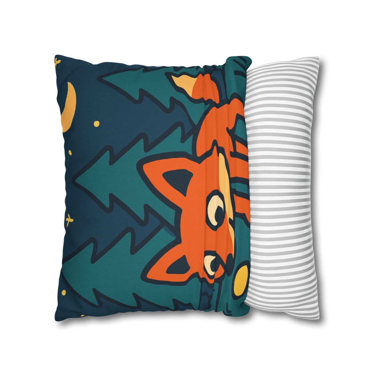 Starlight Forest Fox designer print pillow cases