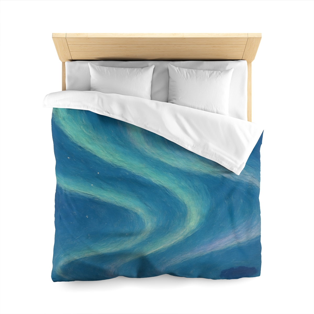Aurora Halo Drift stylish duvet covers