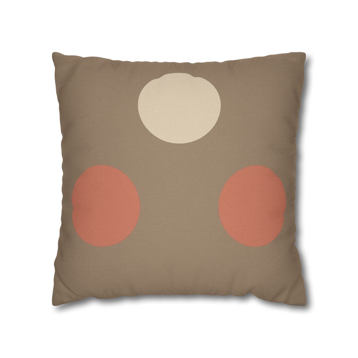 Triad Of Quiet Circles designer print pillow cases