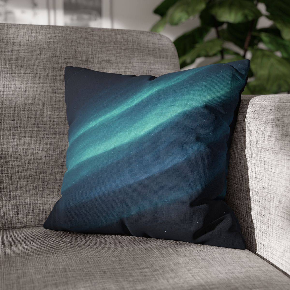 Aurora Particle Drift personalized pillow covers