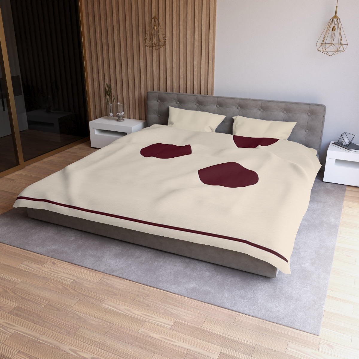 Three Point Triangle Rhythm trendy bedroom duvets