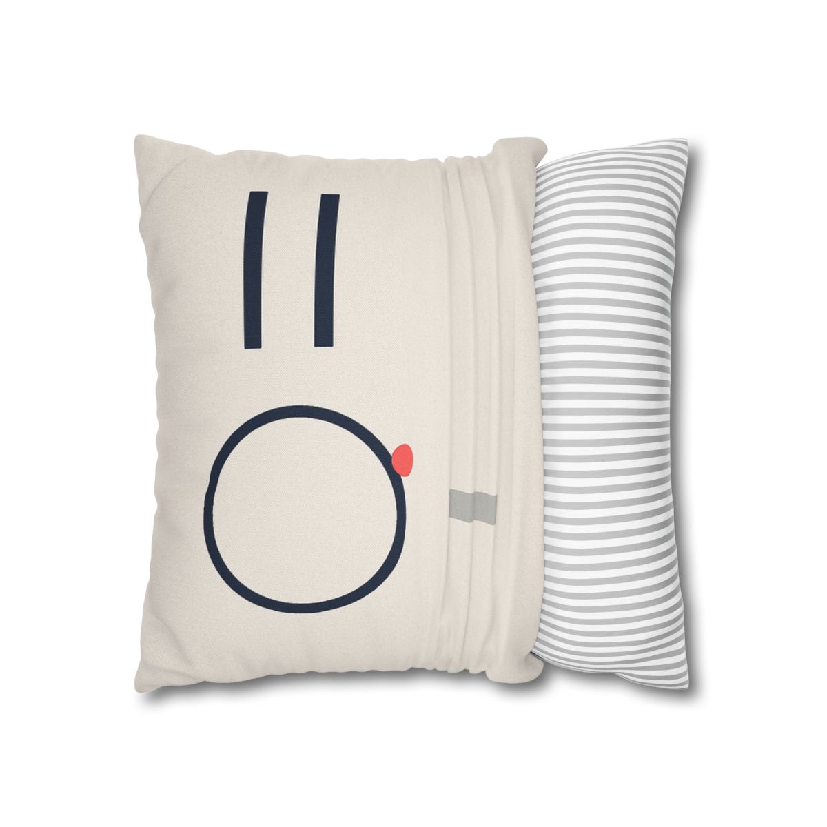 Quiet Orbit With Offset Bars designer print pillow cases