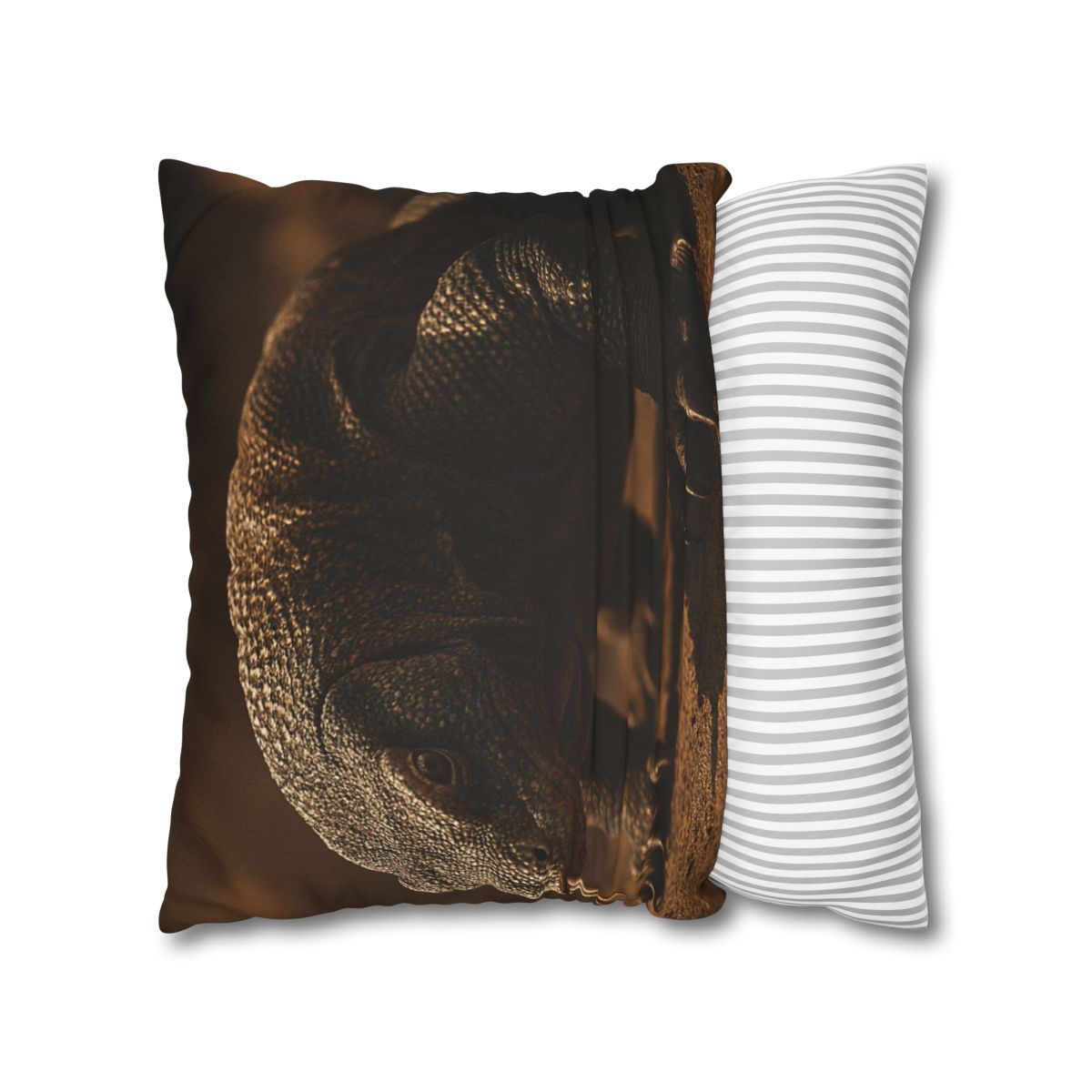 Ancient Sentinel Komodo Dragon trendy patterned pillow cases