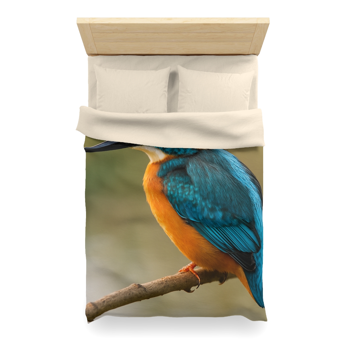 Sapphire Bolt Kingfisher trendy bedroom duvets