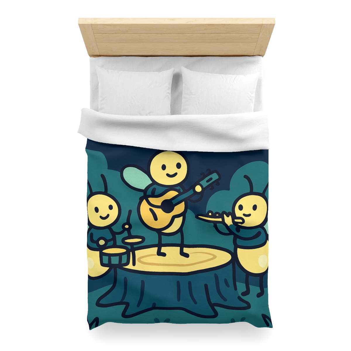 Moonlight Music Of The Firefly Band stylish duvet covers