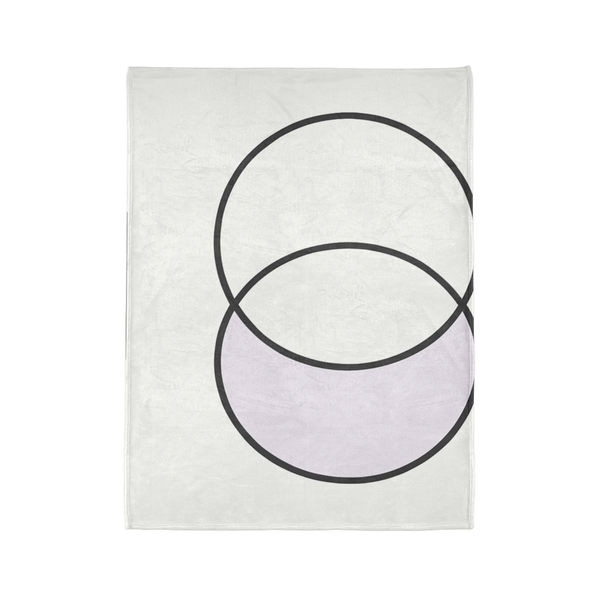 Quiet Eclipse Pairing personalized cozy blankets