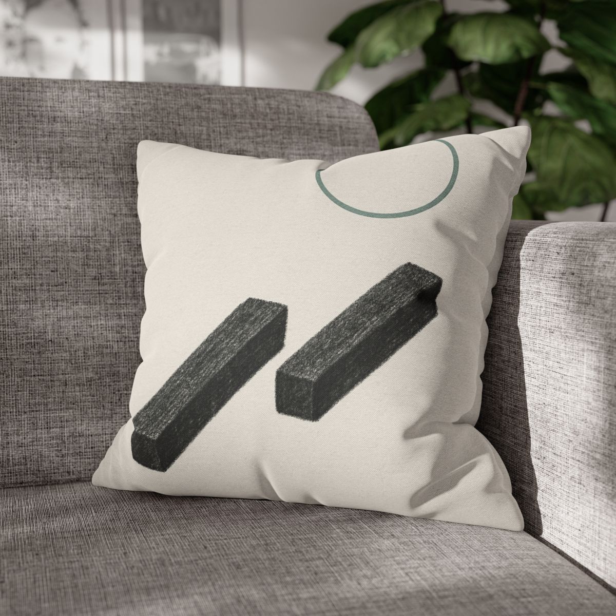 Staggered Bars With Floating Ring soft cotton pillow cases