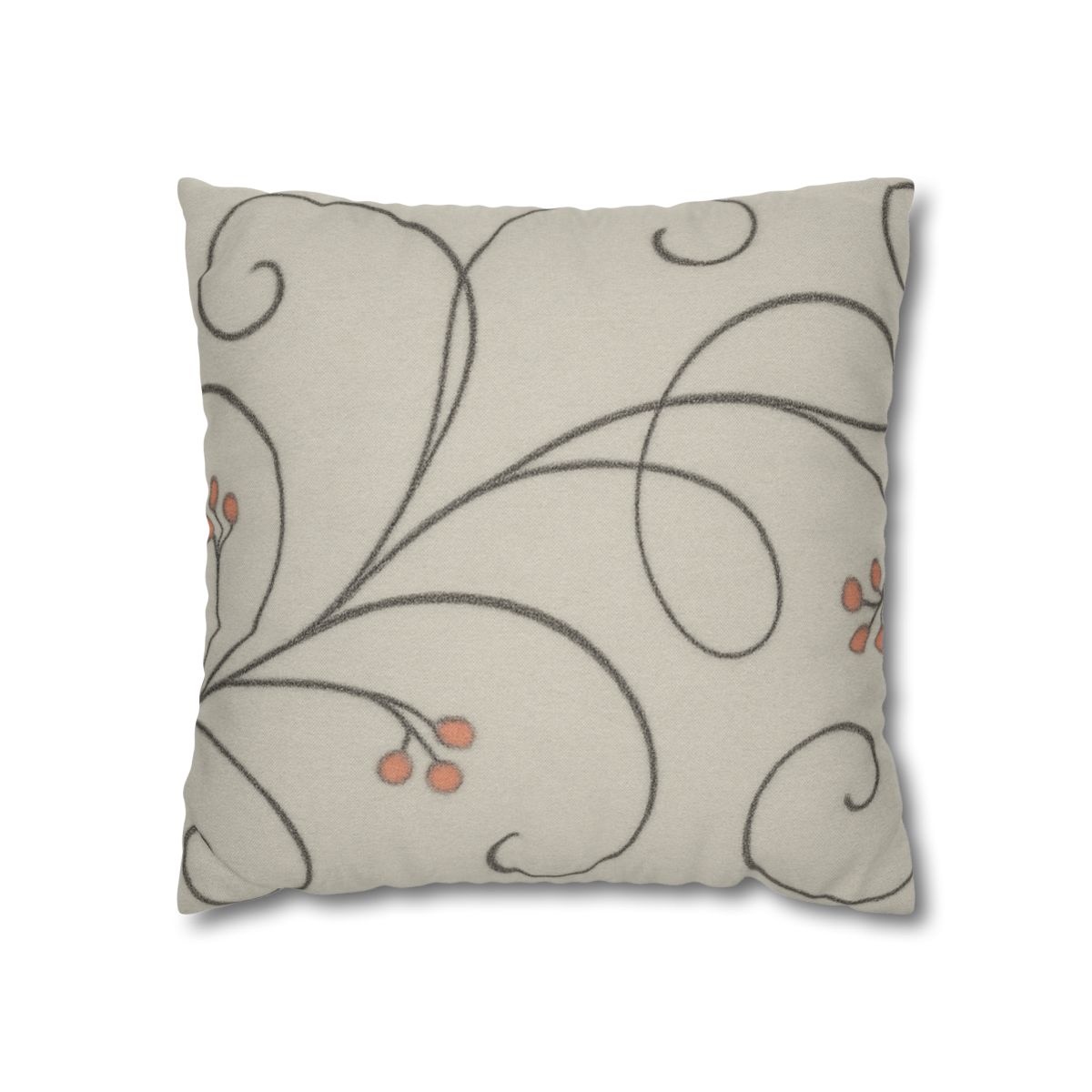 Tendril Lace Panorama personalized pillow covers