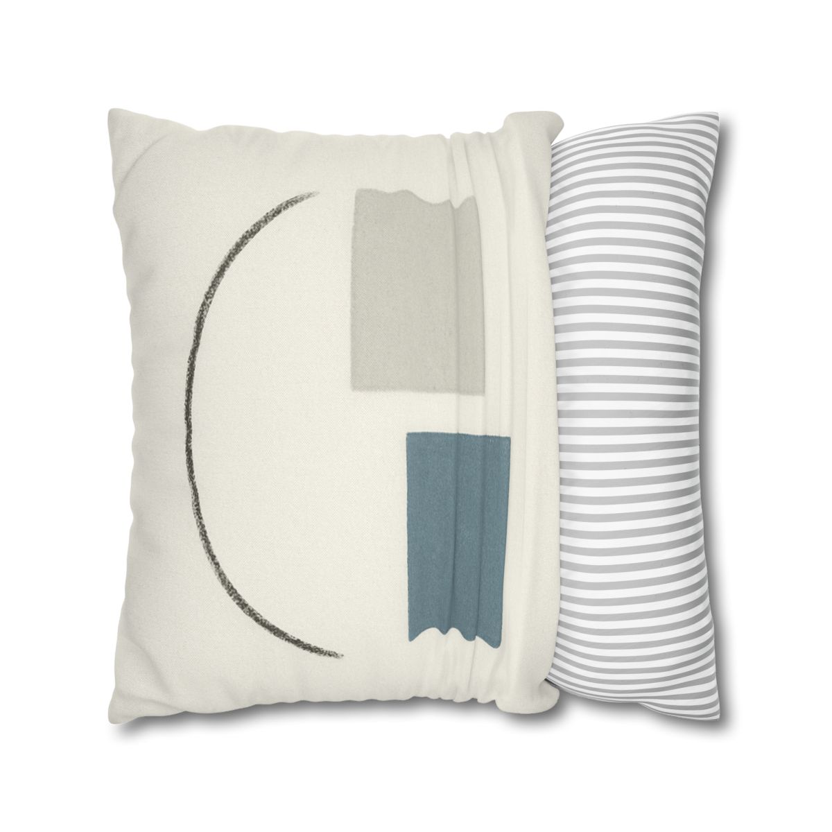 Low Arc Over Offset Squares stylish decorative pillowcases