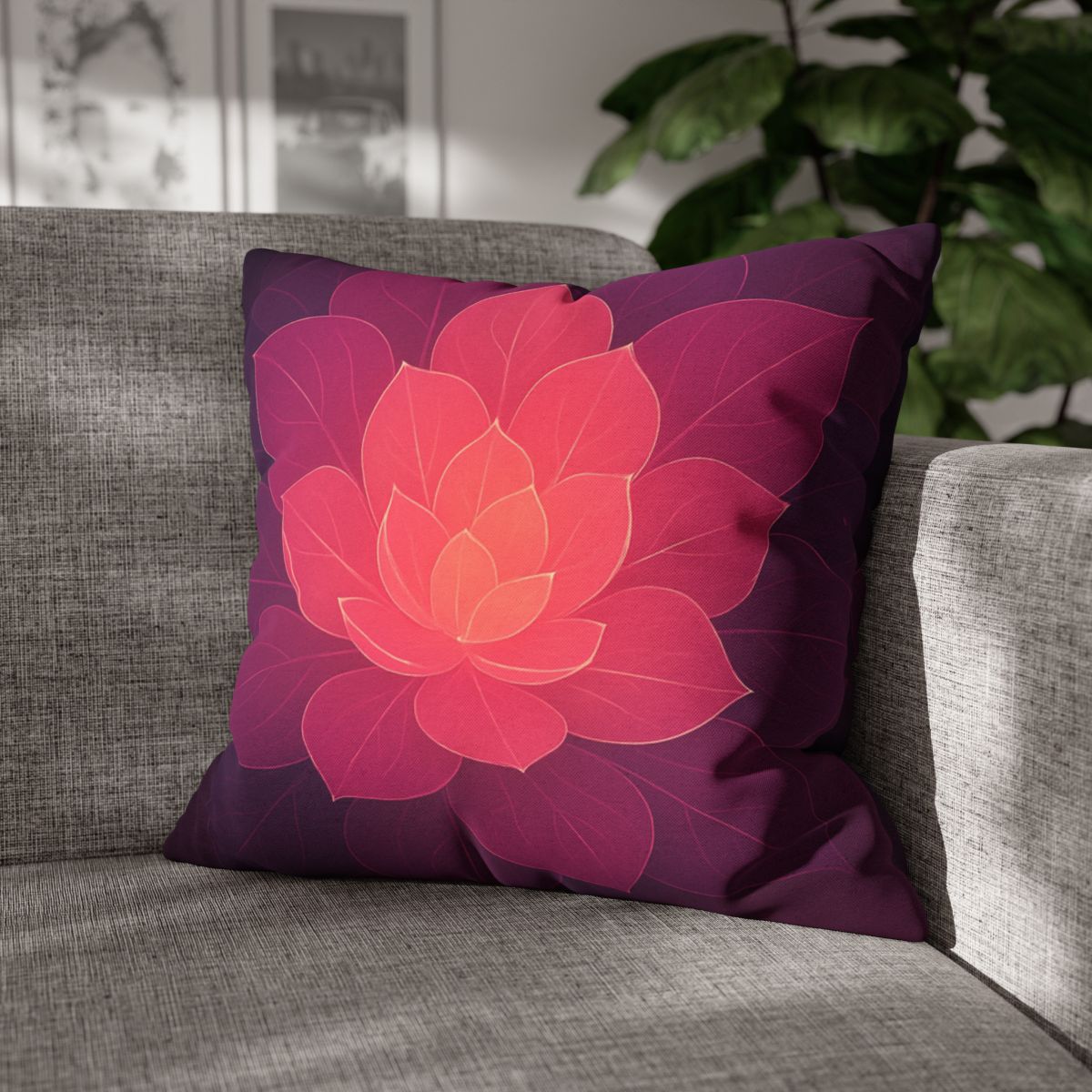 Petal Prism Overlap personalized pillow covers
