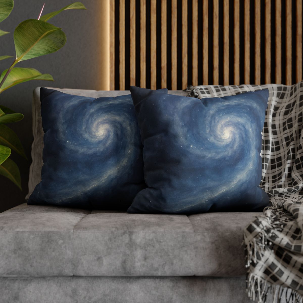Nebula Spiral Sonata soft cotton pillow cases