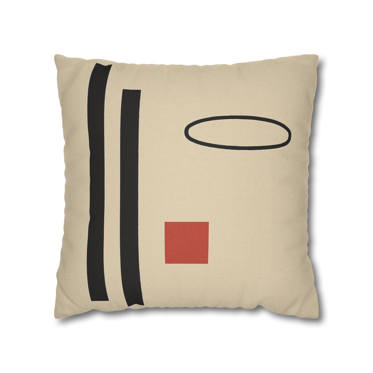 Aligned Posts With Floating Oval personalized pillow covers