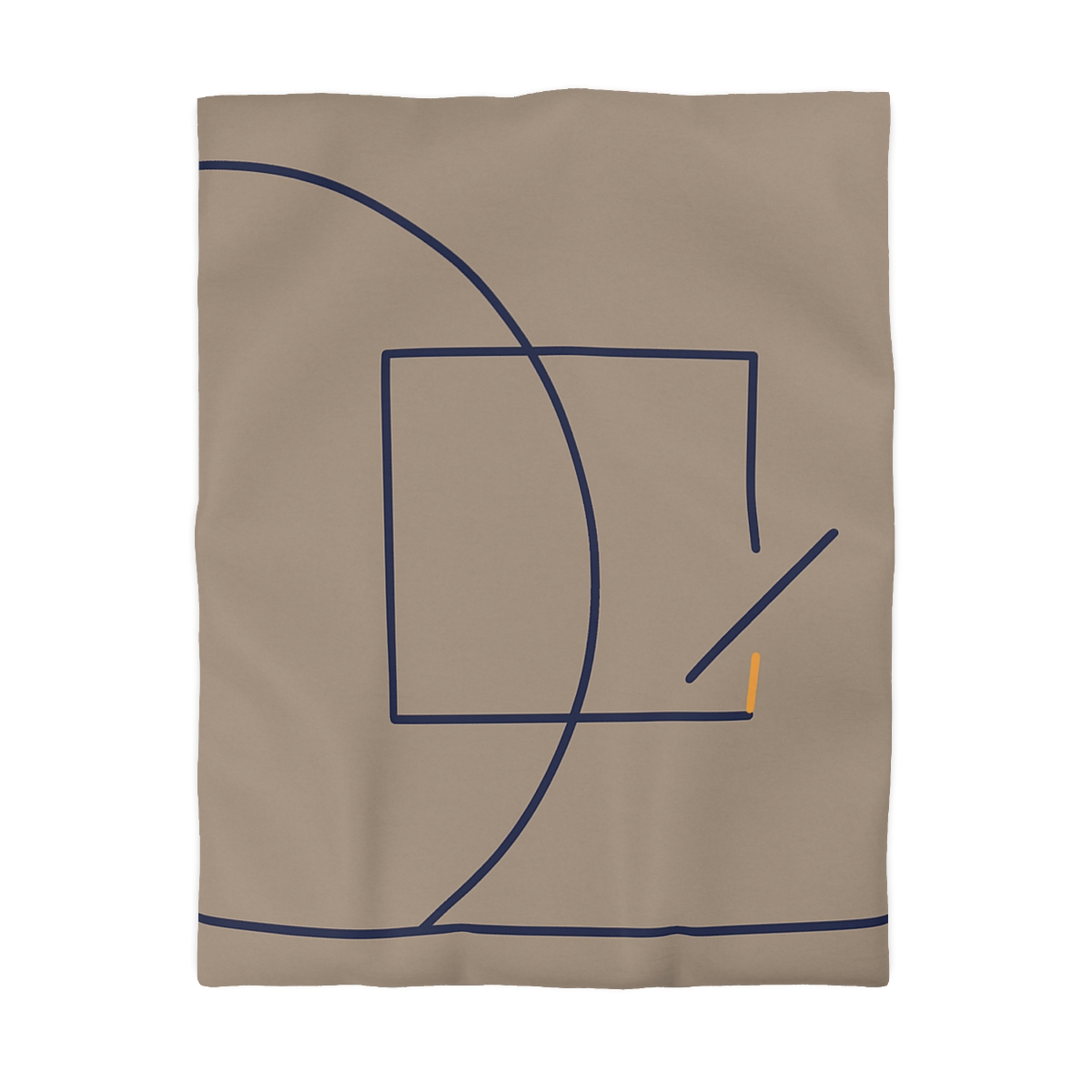 Corner Arc With Nested Open Square warm winter duvets