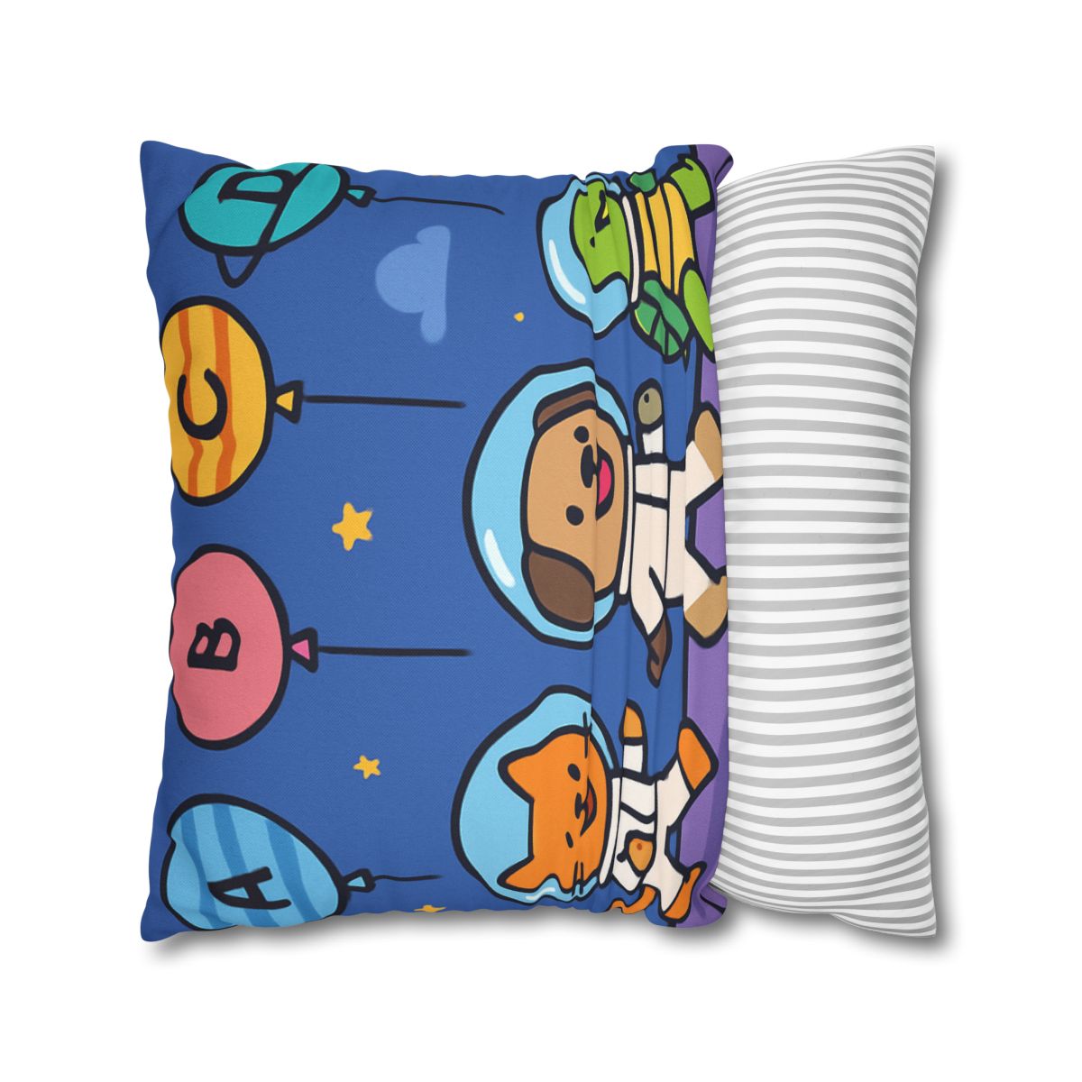 Planet Parade Of The Animal Astronauts personalized pillow covers