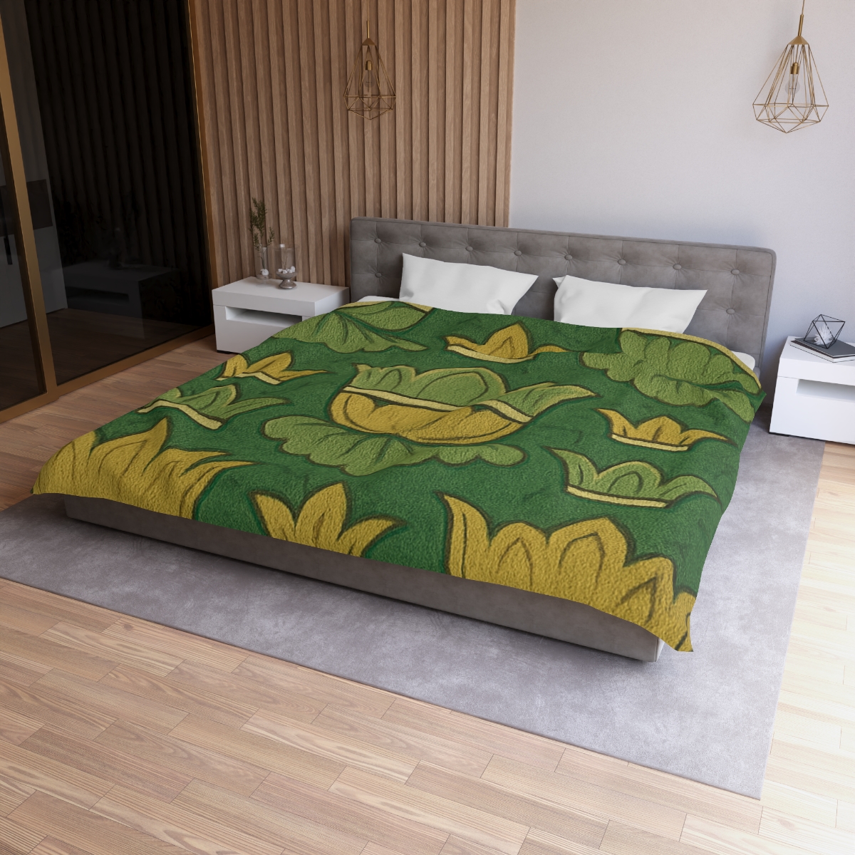 Calyx Crown Tessellation personalized bedding duvets